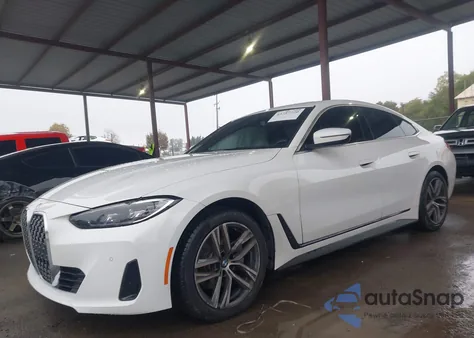 2024 BMW 430I Gran Coupe from USA, damaged, VIN WBA63AV08RFS24690